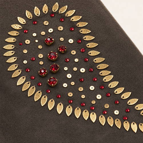 The Ruby Paisley Bandana